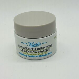 NWT Kiehl's Rare Earth Deep Pore Cleansing Masque Size Mini Travel 0.5 oz/14 ml